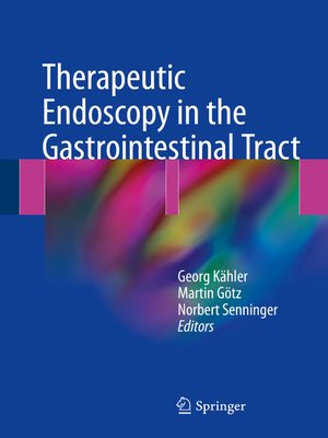 cover image of Therapeutic Endoscopy in the Gastrointestinal Tract